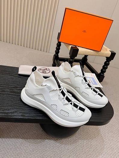 Мужские кроссовки Hermes Katana - White   