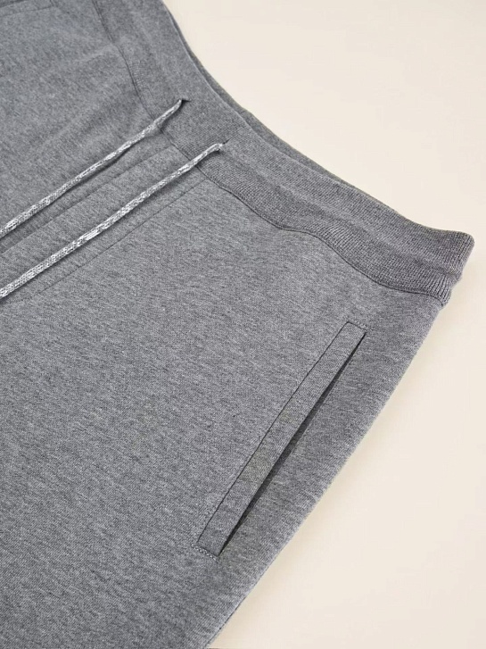 Мужские светло-серые шорты Loro Piana premium