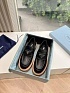 Женские чёрные ботинки Prada Premium