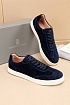 Замшевые кроссовки Brunello Cucinelli low-top - Navy