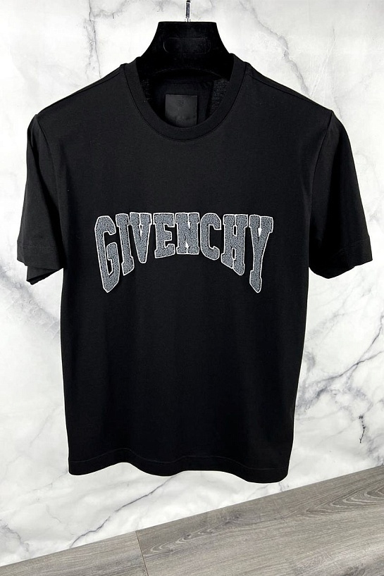 Мужская футболка Givenchy чёрного цвета