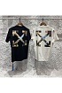 Белая оверсайз футболка Off-White Pascal Arrow Logo