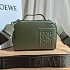 Кожаная сумка Loewe Mini Camera Crossbody 18x14 см - Green