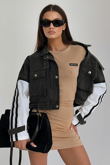 Женская джинсовая куртка Balenciaga   