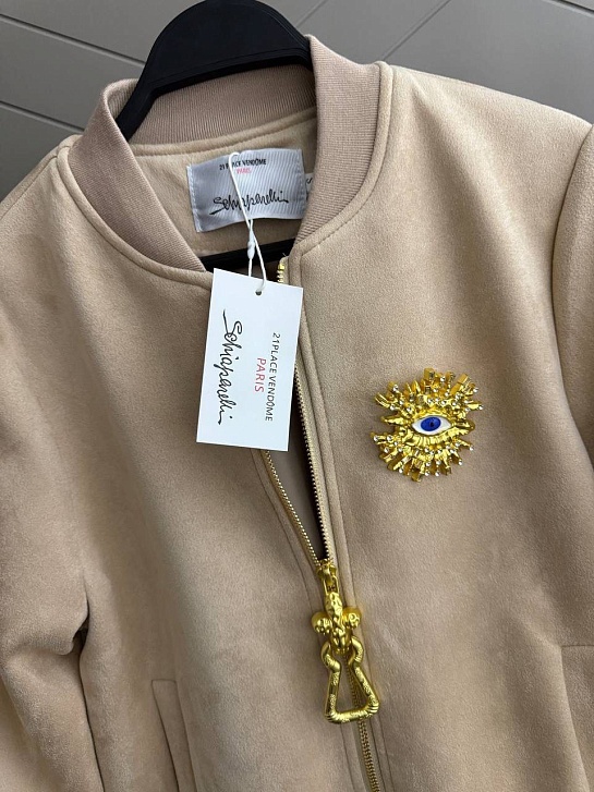 Женский бомбер Schiaparelli premium - Beige