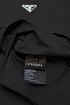 Мужская футболка Prada logo-plaque - Black