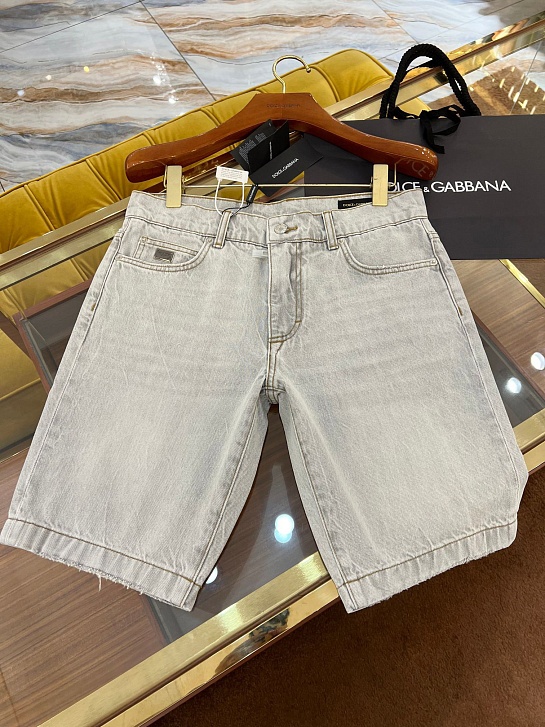 Джинсовые шорты Dolce & Gabbana Premium - Grey