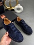 Замшевые кроссовки Zegna Triple Stitch