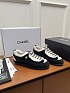 Женские замшевые кроссовки Chanel premium