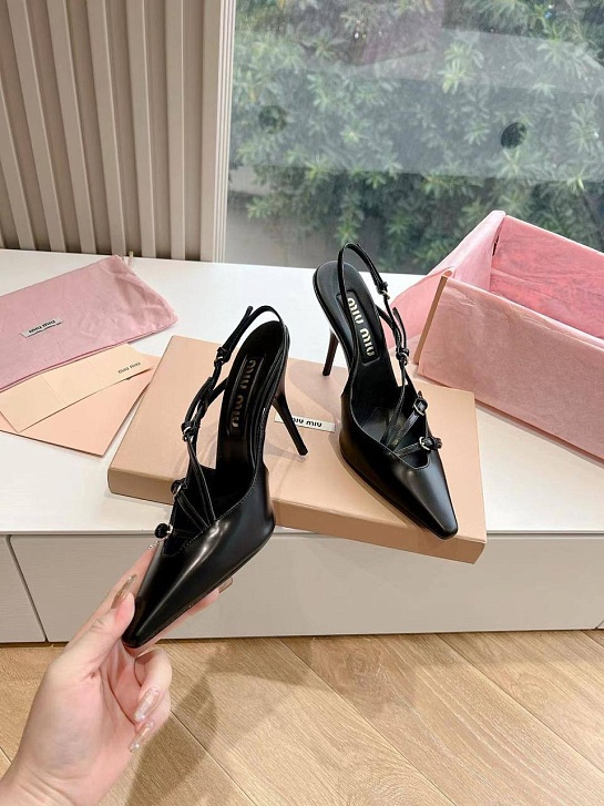 Женские туфли на каблуке MIU MIU premium