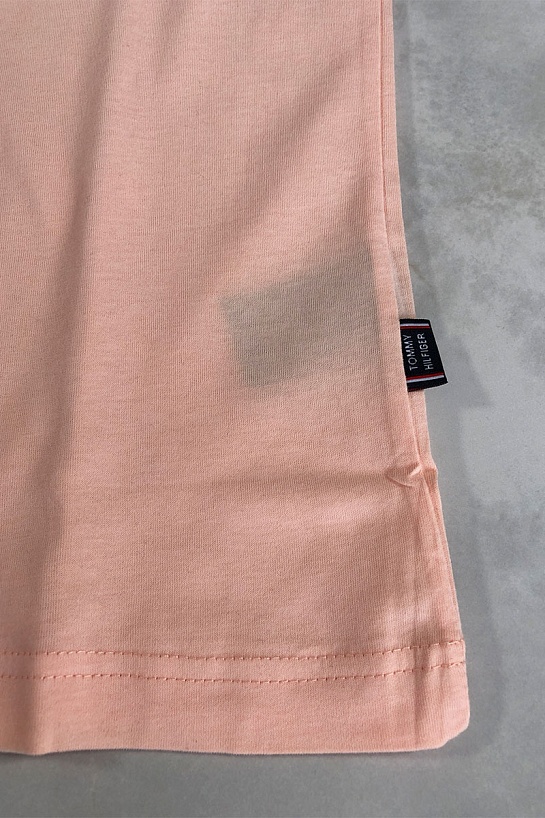 Мужская розовая футболка Tommy Hilfiger