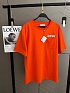 Женская оверсайз футболка Loewe premium - Orange