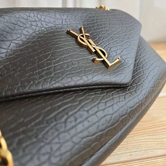 Кожаная сумка Yves Saint Laurent Calypso 27x13 см