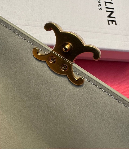 Портмоне Celine Tromphe Premium 19x10x3 см - Grey