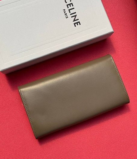 Портмоне Celine Tromphe Premium 19x10x3 см - Brown   
