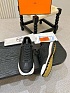 Мужские комбинированные кроссовки Hermes