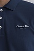 Мужское тёмно-синее поло Christian Dior