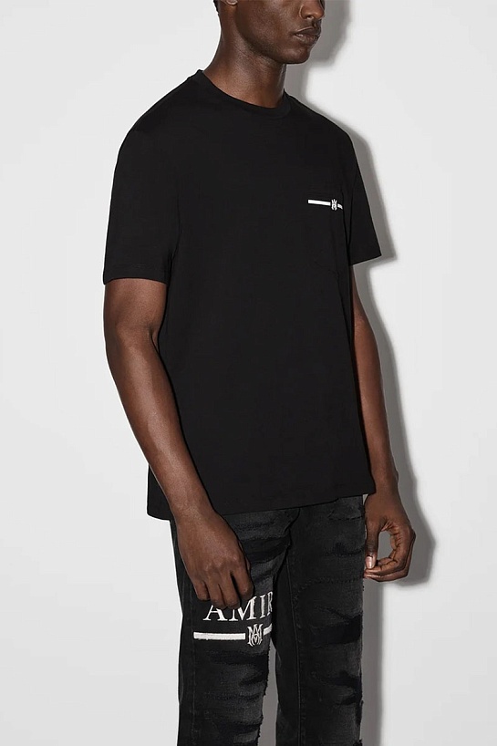 Футболка чёрного цвета Amiri M.A. Pocket