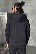 Чёрная кофта на молнии Moncler