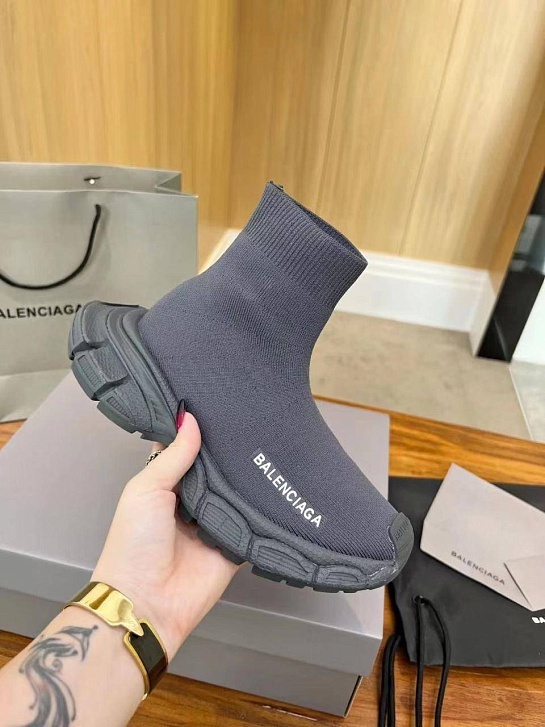 Женские кроссовки Balenciaga Speed Trainer - Grey
