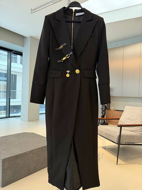 Женское пальто Schiaparelli premium - Black