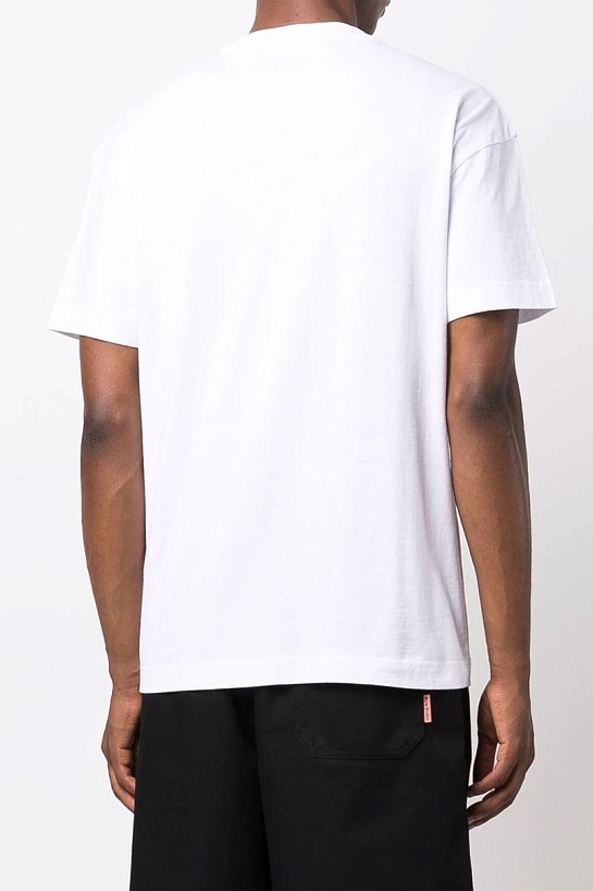 Оверсайз футболка Palm Angels Heart Sprayed Palm Beach