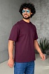 Мужская фиолетовая футболка Golden Goose