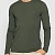 Мужской лонгслив Tommy Hilfiger зелёного цвета