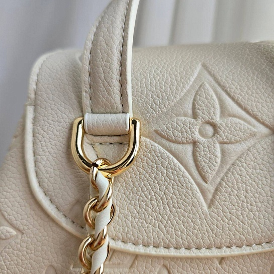 Кожаный рюкзак Louis Vuitton Monogram Empreinte 22x22 - Beige