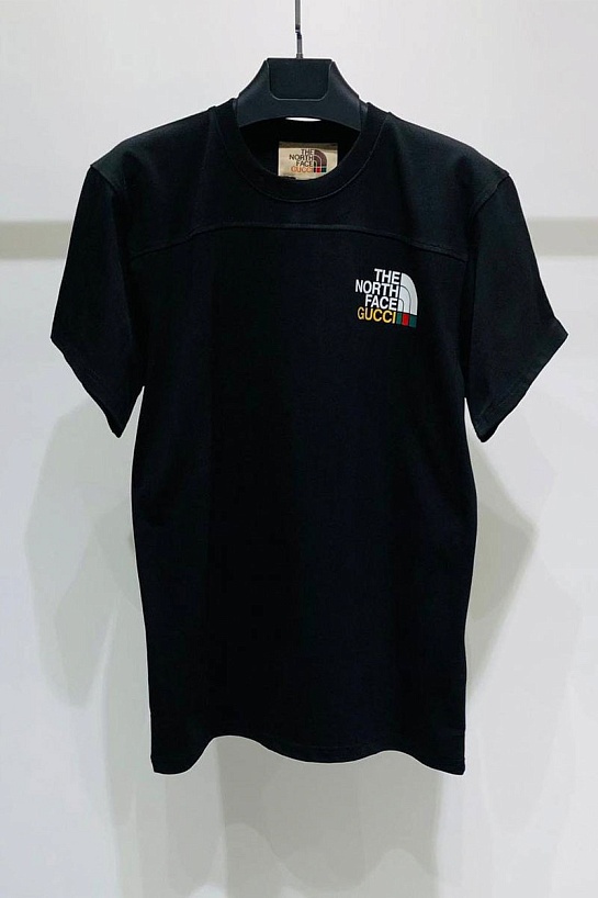 Оверсайз футболка Gucci x The North Face Collaboration landscape print - Black
