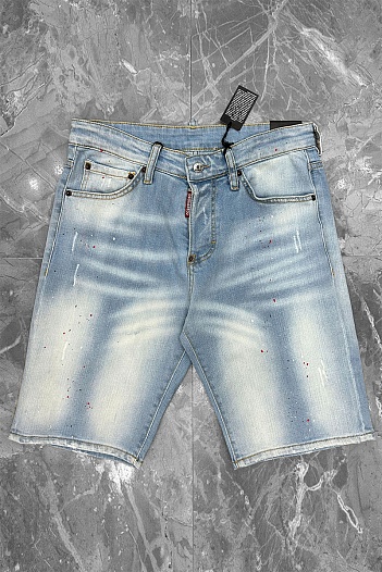 Мужские джинсовые шорты Dsquared2 Denim - Light Blue   