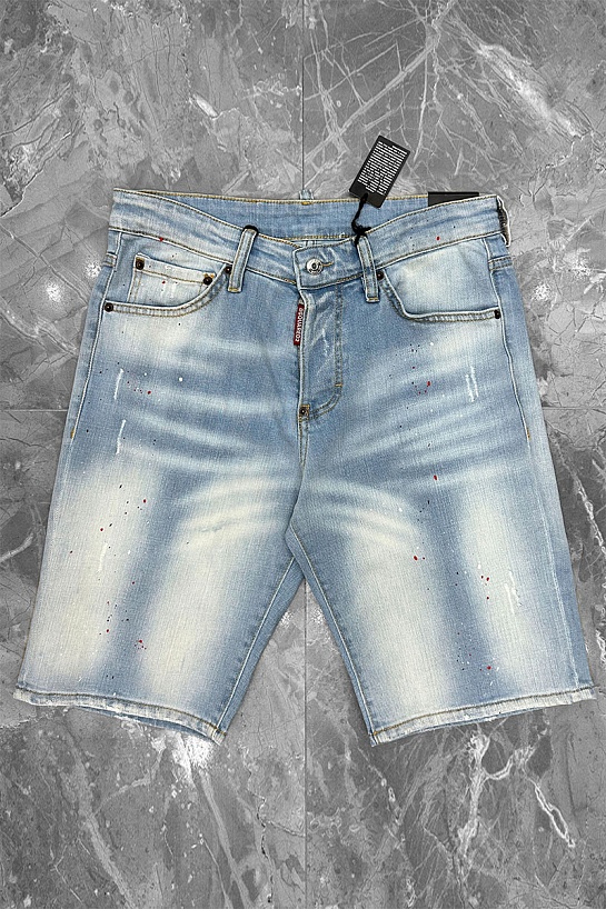 Мужские джинсовые шорты Dsquared2 Denim - Light Blue