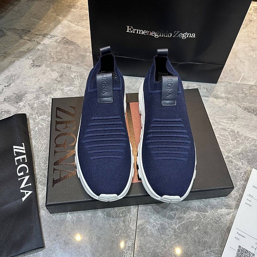 Мужские текстильные кроссовки Ermenegildo Zegna   
