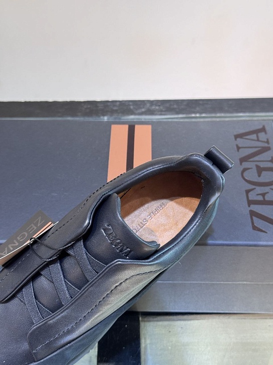 Мужские кроссовки Zegna Triple Stitch Monte - Navy