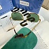 Солнцезащитные очки Gucci GG Navigator Frame - Green / Gold