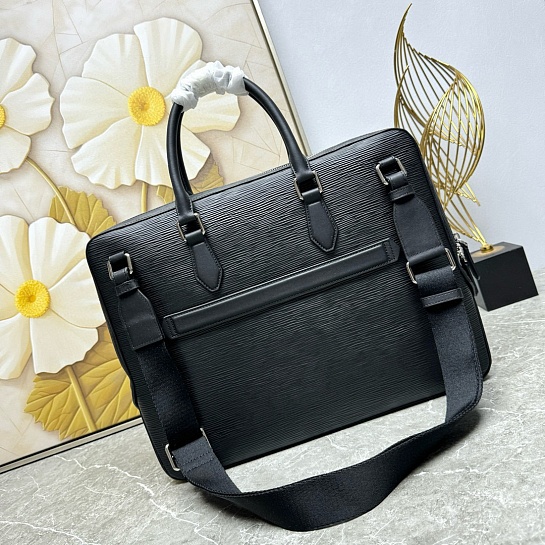 Кожаный портфель Montblanc Sartorial Premium 39.5x30x5.5 см