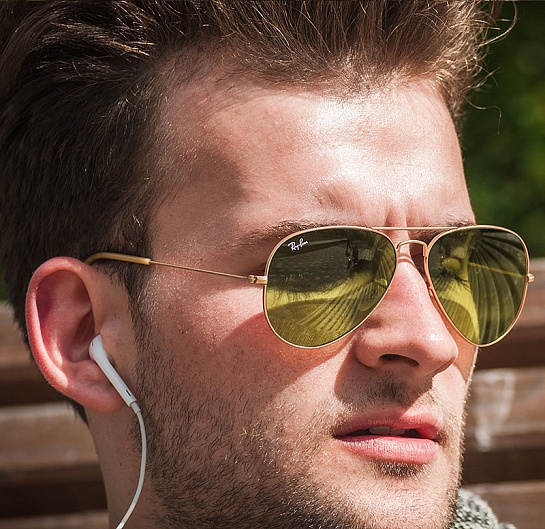 Солнцезащитные очки Ray-Ban Aviator Large Metal