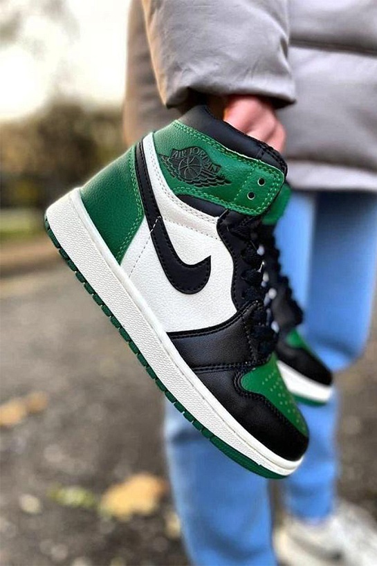 Кроссовки Nike Air Jordan 1 Retro High "Pine Green"