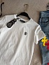 Женская белая футболка Chrome Hearts premium