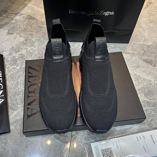 Мужские текстильные кроссовки Ermenegildo Zegna