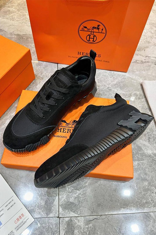Мужские кроссовки Hermes Bouncing - Black