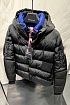 Мужская утеплённая куртка Moncler чёрного цвета