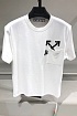 Белая оверсайз футболка Off-White Arrows-print