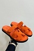 Женские сандалии Hermes Premium - Orange