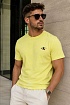 Мужская жёлтая футболка Calvin Klein Urban Graphic