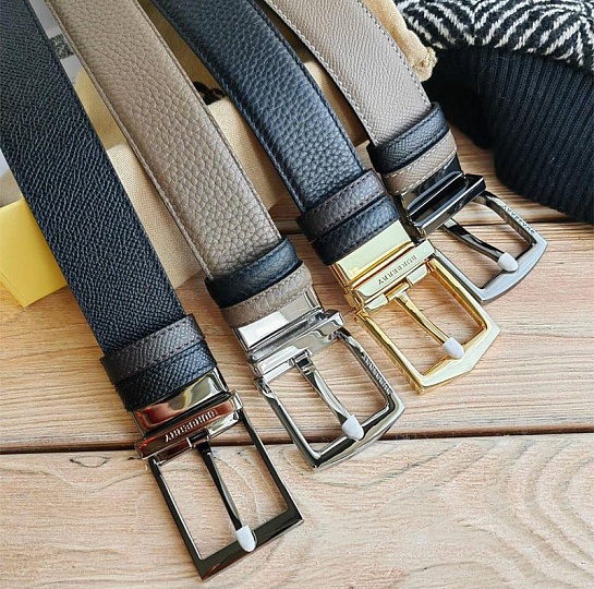 Кожаный ремень Burberry (длина 105 / 110 см)