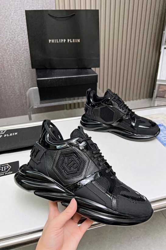 Мужские кроссовки Philipp Plein Hurricane - Black