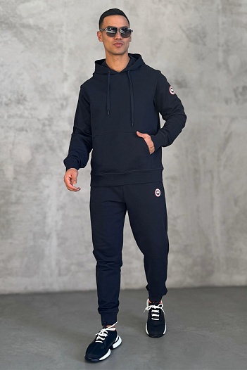 Тёмно-синий спортивный костюм Canada Goose Huron   