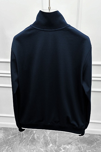 Мужская тёмно-синяя кофта Stefano Ricci   