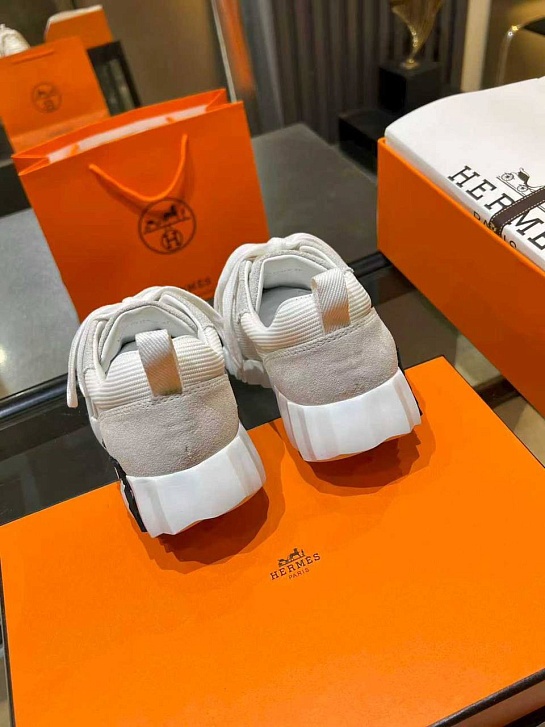 Женские комбинированные кроссовки Hermes Bouncing premium